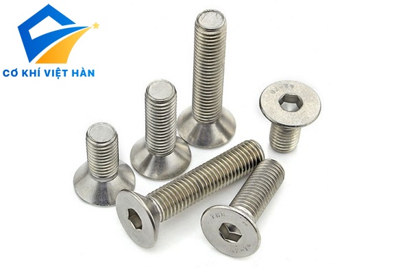 Bu lông inox lục giác chìm đầu bằng Din 7991