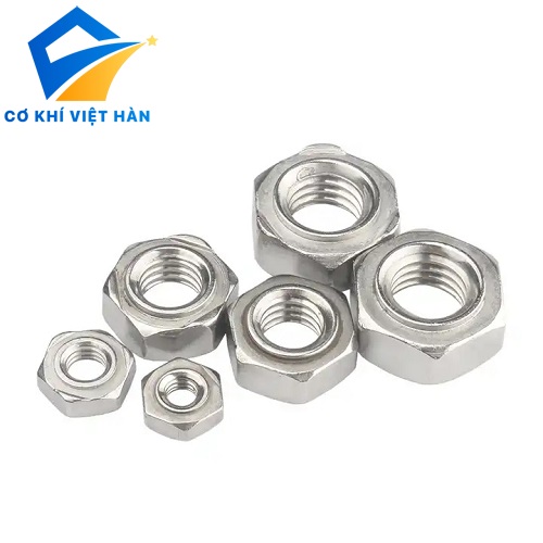 ecu (đai ốc) inox 304 tiêu chuẩn DIN 934