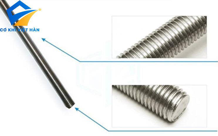 Thanh ren inox - Ty ren inox