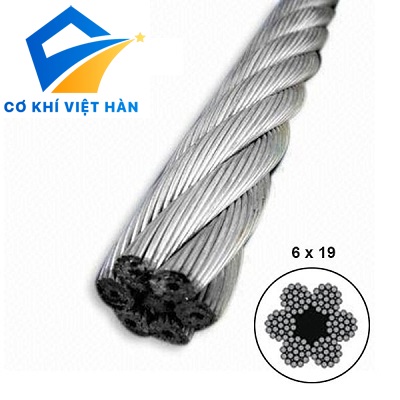 Dây cáp inox 8mm / stainless steel cable