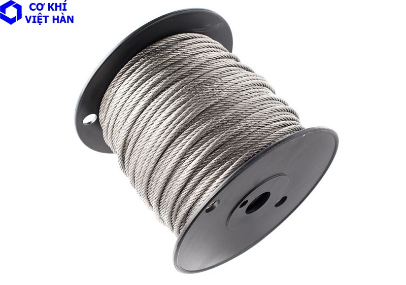 Dây cáp lụa inox 304 6x19+FC