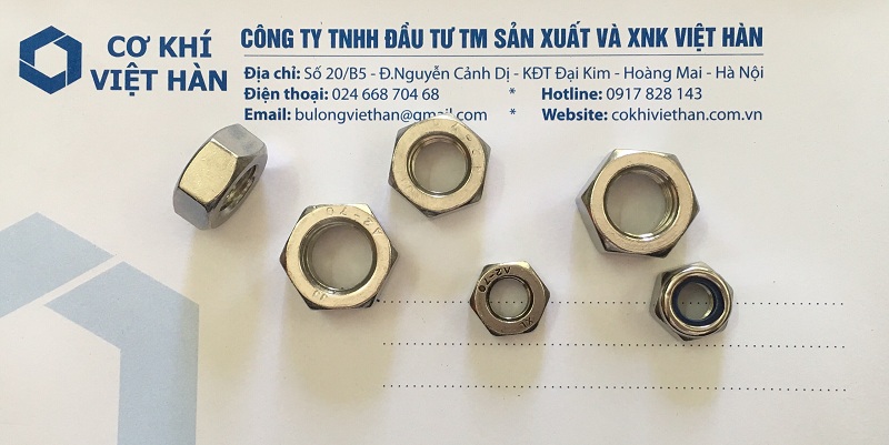 Đai ốc inox 304