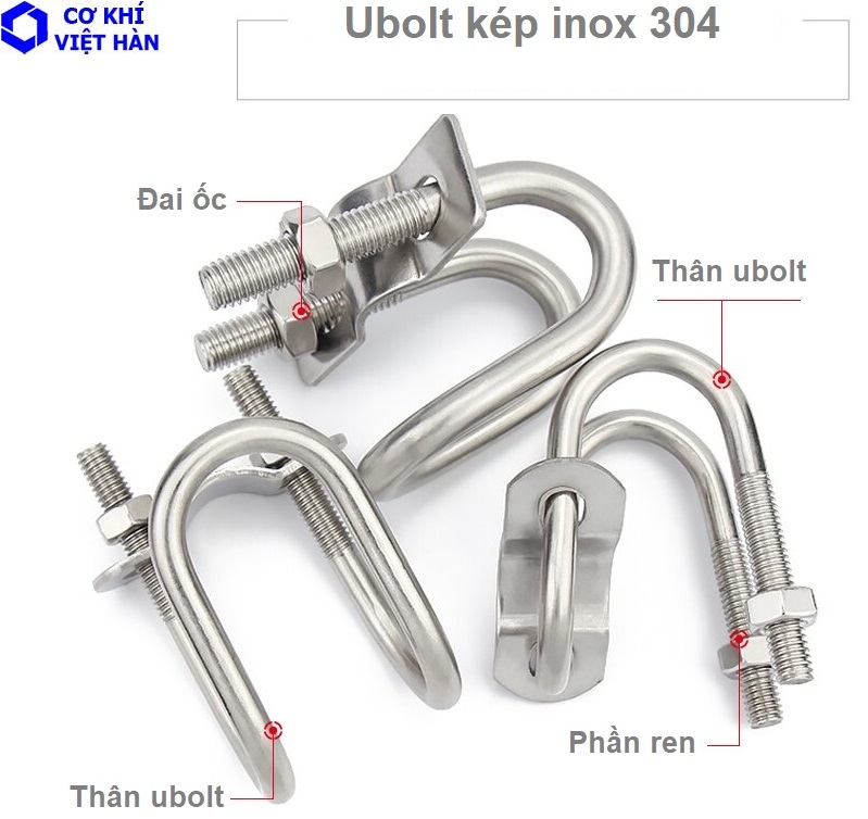Ubolt kép inox