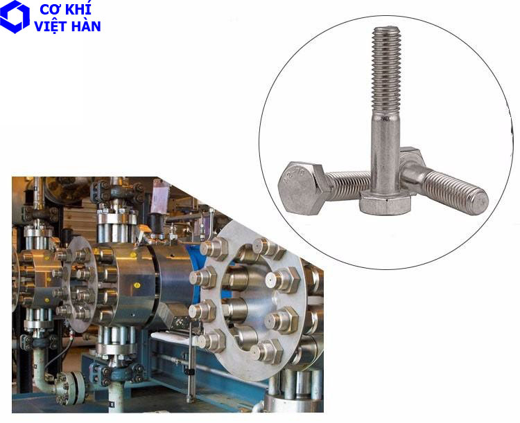 Bu lông inox ren lửng DIN 931