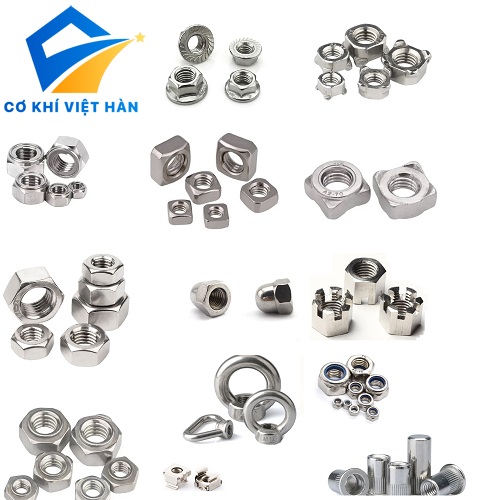 ecu inox 304 tiêu chuẩn DIN 934