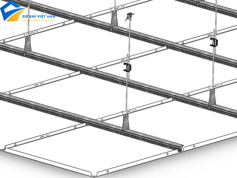 Ty treo trần thả là gì? Ưu điểm và ứng dụng của Ty treo trần thả