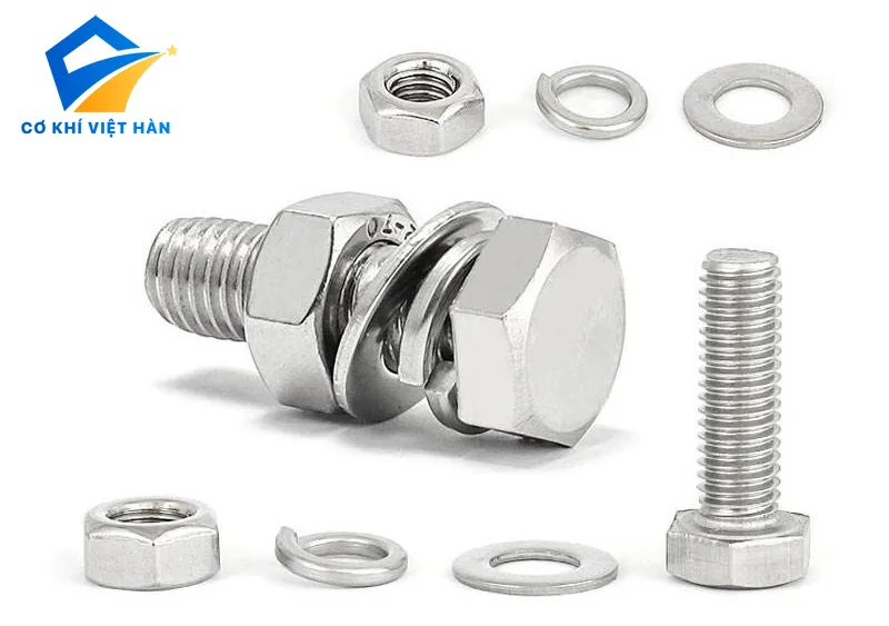 Bu Lông Inox và phụ kiện inox đi kèm