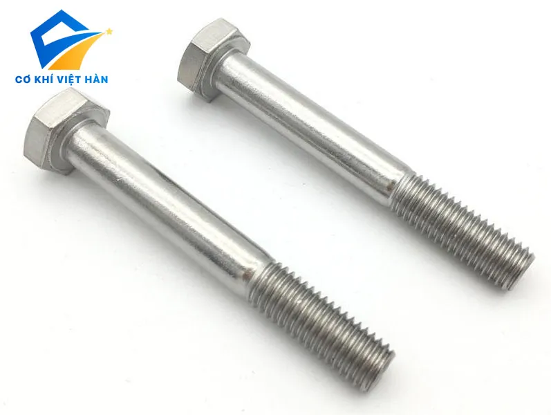 Bu lông inox 304 chống ăn mòn, bề mặt sáng bóng, chất lượng cao