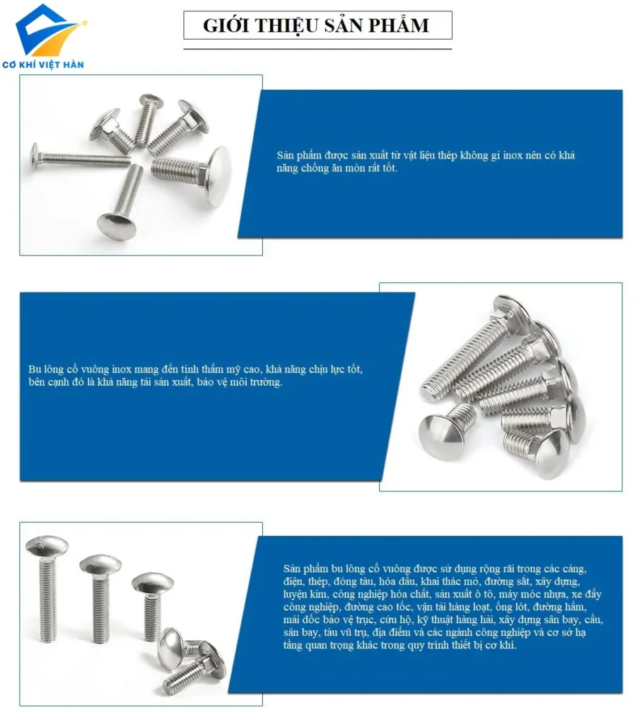 Bu Lông Inox Việt Hàn