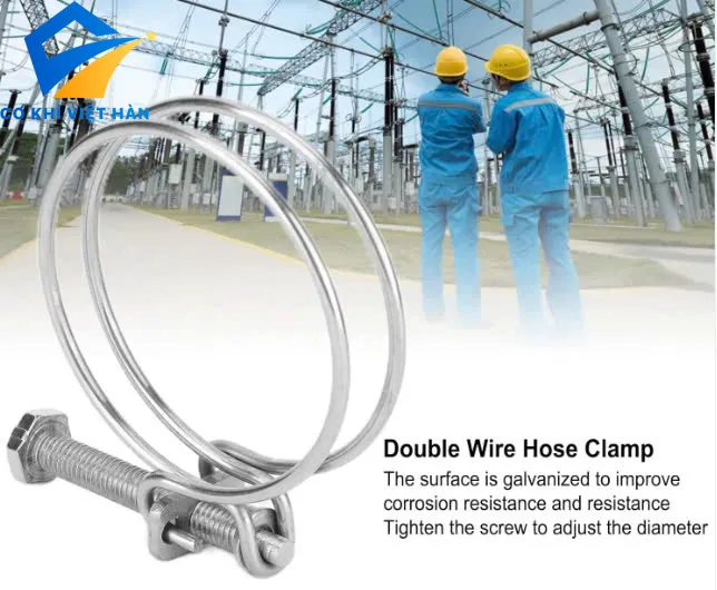 Đai xiết dây đôi inox