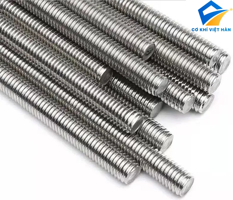 thanh ren inox 304 dùng trong xây dựng