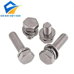 BỘ BULONG INOX M22 X 120mm
