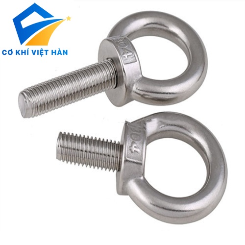 BULONG MẮT INOX - MÓC CẨU REN DƯƠNG INOX - STAINLESS STEEL DIN580 EYEBOLT