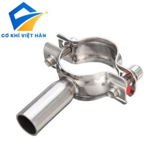ĐAI ÔM ỐNG INOX - KẸP ỐNG INOX LOẠI CÓ CHÂN