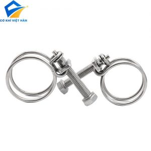 ĐAI XIẾT INOX 304 LOẠI DÂY ĐÔI (INOX 201 / INOX 316)