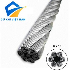 DÂY CÁP INOX 8mm (Phi 8)
