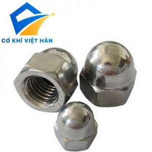 ĐAI ỐC MŨ (TÁN BẦU) INOX DIN 1587