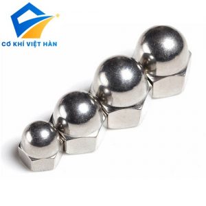 ÊCU TÁN BẦU INOX - ĐAI ỐC CHỎM CẦU INOX DIN 1587