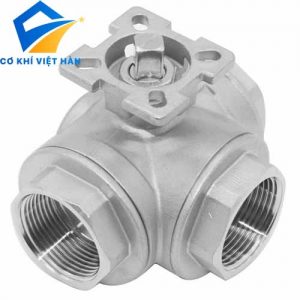 VAN BI REN 3 NGẢ INOX CÓ TÁN