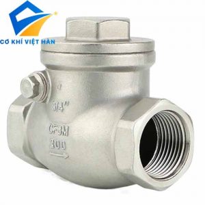 VAN LÁ 1 CHIỀU REN INOX