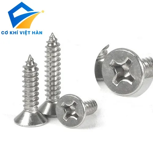VÍT GỖ ĐẦU BẰNG INOX 904L