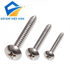 VÍT GỖ ĐẦU DÙ INOX, DIN 7984C