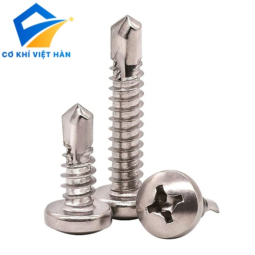 VÍT INOX TỰ KHOAN ĐẦU TRÒN, DIN 7504N